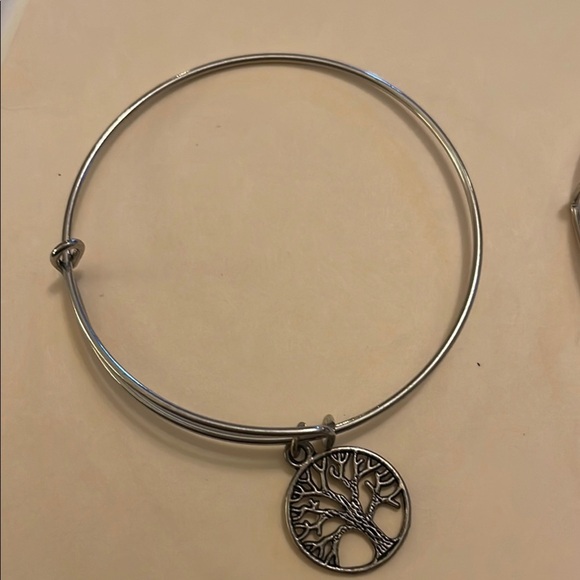 Silver Gold Tree Charm Bracelets Set - Picture 4 of 4